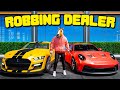 Robbing An Entire Dealership In GTA 5 RP