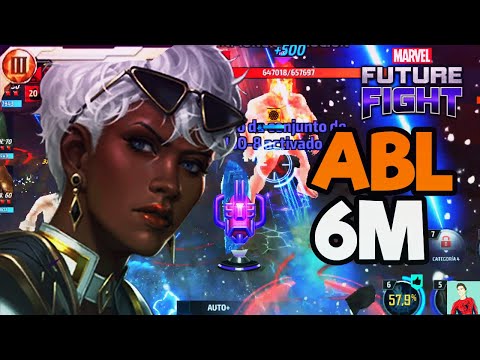 [MARVEL FUTURE FIGHT]  STORM ABL MUTANTE MUJER DETONANTE TEMPORADA CONMOCION