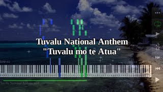 Tuvalu National Anthem | Tuvalu mo te Atua - Piano