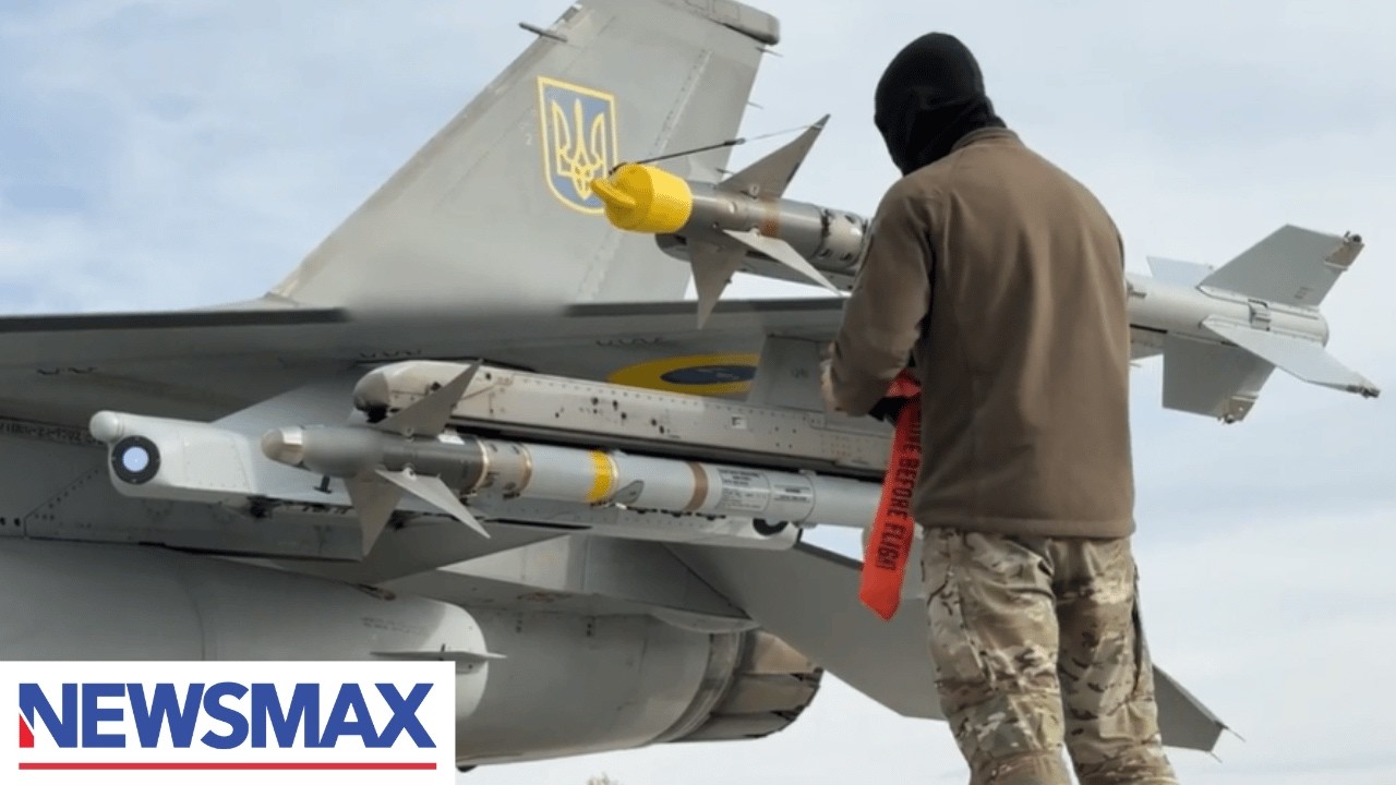 Ukraine F-16 Pilots Rationing Missiles as Russian Attacks Intensify | NEWSMAX2