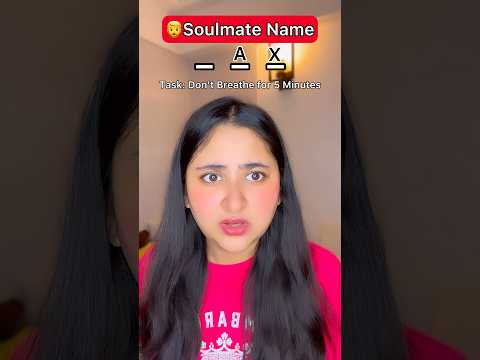 If You Will Guess Your Soulmate Name He will D!E #funnyshorts #ytshorts #shorts