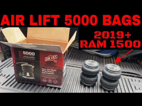 Ram 1500 Air Lift 5000 Helper Spring Install (2019-2021)