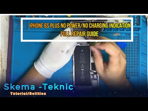 iPhone 6s plus No power/No charging indication Full Guide Repair