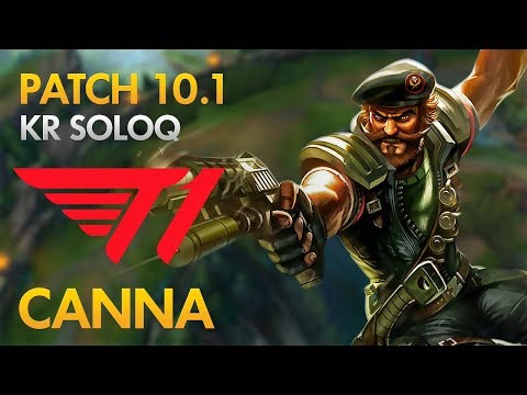 T1 Canna - Gangplank Top Lane - KDA 6/0/14