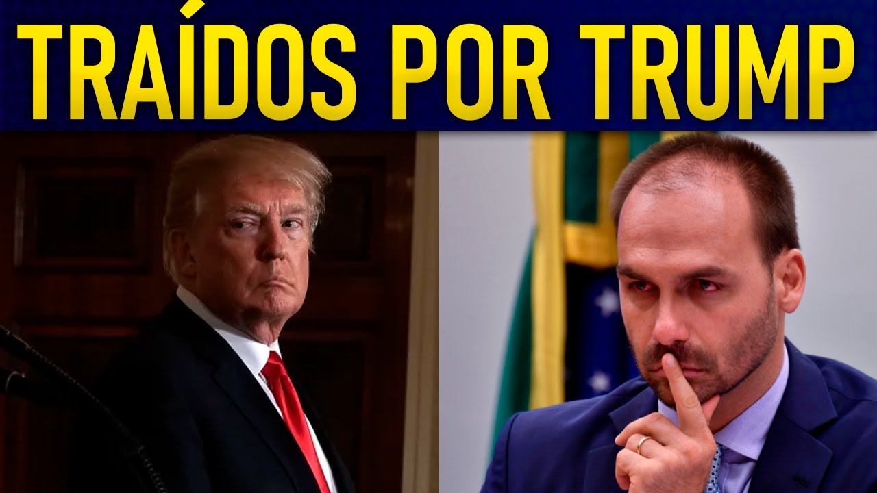 Trump TRAl Bolsonaro e PRENDE 4 BOLSONARISTAS!! Eduardo DESAPARECE nos EUA após HUMlLHAÇÃO PÚBLICA!!