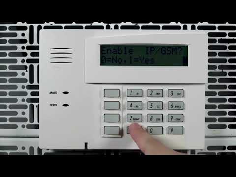 How to enable an AlarmNet communicator on Honeywell Home VISTA residential panels