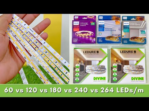 The Ultimate Guide on Buying LED Strip Lights | 60 vs 120 vs 180 vs 240 vs 264 LEDs/m [Hindi Review]