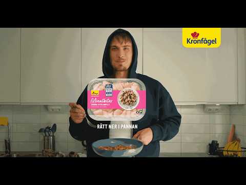 Kronfågel - Rätt ner i pannan! 25 sek