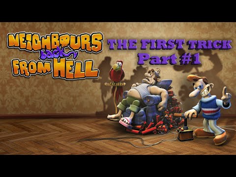 Neighbours Back From Hell gameplay walkthrough || The First Trick