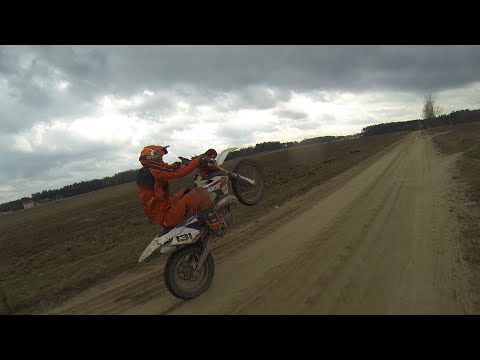 CIENKI na Rejonie | KTM EXC250 YAMAHA YZ250F | Enduro SRC ep1 2019 by Pepis MX