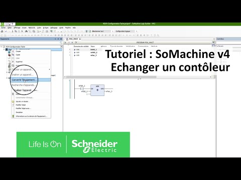 VIDEO : Comment changer le contrôleur dans un projet SoMachine V4.x ?