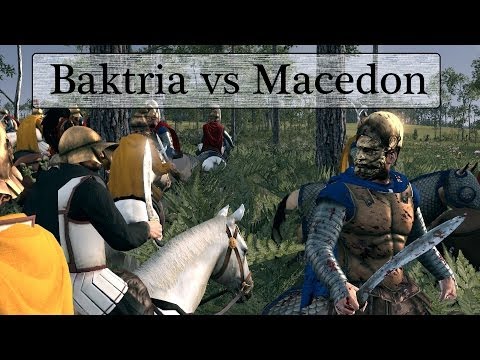 Total War Rome 2 Online Battle Video 35 Baktria vs Macedon