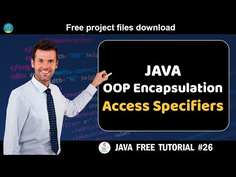 Java Tutorial 26 Oop Encapsulation Access Specifiers Java Course For Beginners