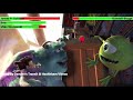 Monsters, Inc. (2001) Rescuing Boo with healthbars (2/3)