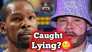 Kevin Durant RIPS Fat Joe Apart Calls Him A LIAR