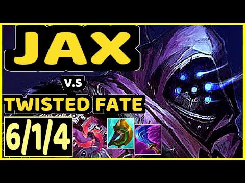 DIPLEX (JAX) vs TWISTED FATE - 6/1/4 KDA MID CHALLENGER GAMEPLAY - EUW