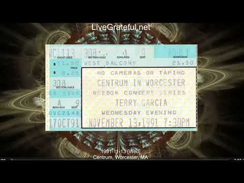 Jerry Garcia Band 1991-11-13 [Wed] Centrum, Worcester, MA