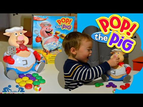 Games for Toddlers | Pop the Pig by Goliath Games | Play and Review