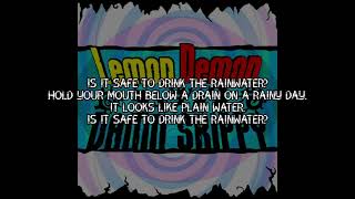 Rainwater - Lemon Demon/Neil Cicierega | Lyric Video