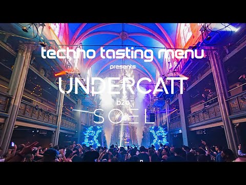 Undercatt B2B SOEL at a Decommissioned Synagogue for Techno Tasting Menu