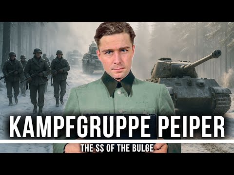 Fall Asleep To | The ENTIRE History of Kampfgruppe Peiper – The SS of the Bulge | WW2 Documentary