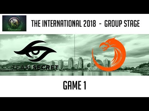 Team Secret vs TNC Predator (Game 1) | The International 2018: Group Stage