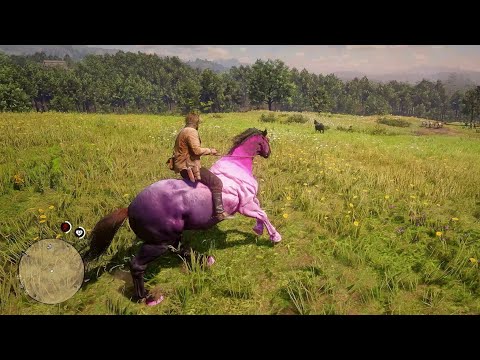 Arthur Catch a Beautiful Horse - Red Dead Redemption 2 Gameplay
