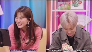 Download lagu Seulgi asked Youngjae about his kissing scene mp3 Download lagu Seulgi asked Youngjae about his kissing scene mp3