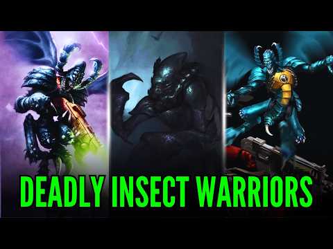 The Vespid: Insectoid Warriors of the T’au Empire | Warhammer 40k Lore