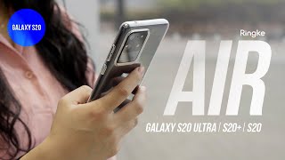 Ringke Air Samsung Galaxy S20 Ultra Hoesje Transparant Hoesjes