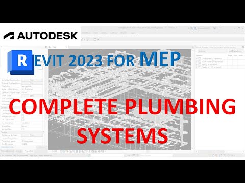 REVIT 2023 FOR MEP - PLUMBING SYSTEM