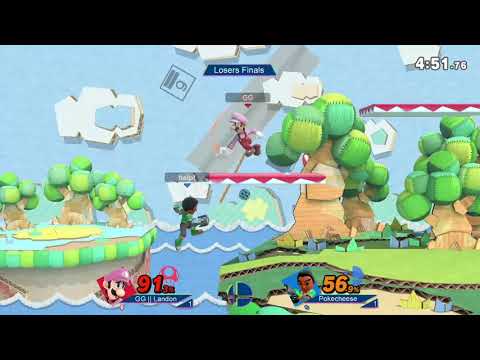 UTSmash Fall Clash III - GG || Landon (Luigi) vs Pokecheese (Mii Gunner) Losers Finals