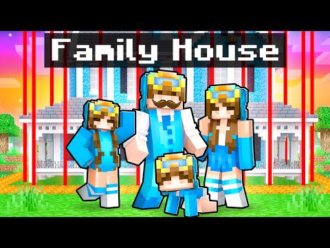 Nico vs Cash SAFEST FAMILY House Battle In Minecraft!