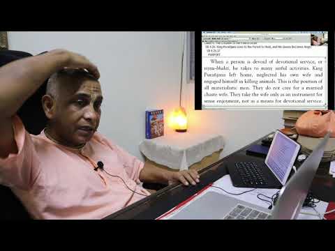 Ideal Family Life | Srimad Bhagavatam 4.26.17 | Sundar Gopal Prabhu