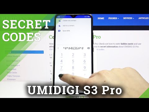 Secret Codes for UMIDIGI S3 Pro – Hidden Mode / Testing Mode / IMEI Status