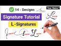 ✅ A to Z Signature Style | Signature Style Of My Name | L Signature Style