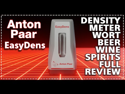 EasyDens - Density Meter - Anton Paar - Full testing review - Wort, Beer, Wine and Spirits..