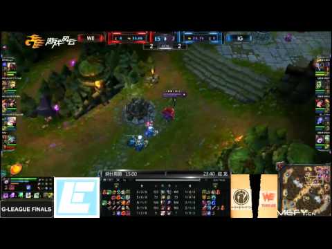 Invictus Gaming versus Team WE game 5 (G-League finals)