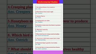 Environmental Studies # gk for competitive exam #gk #competitive #shorts #trending