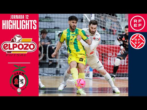 Resumen #PrimeraDivisiónFS | ElPozo Murcia Costa Cálida 2-2 Jaén Paraíso Interior | Jornada 12