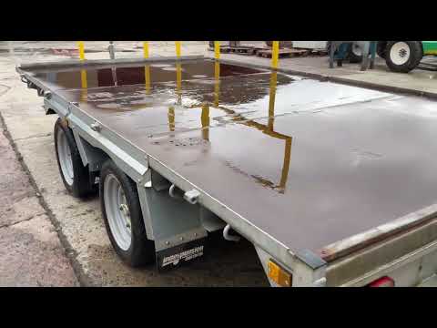 Indespension 12ft x 66 twin axle plant trailer..35 - Image 2