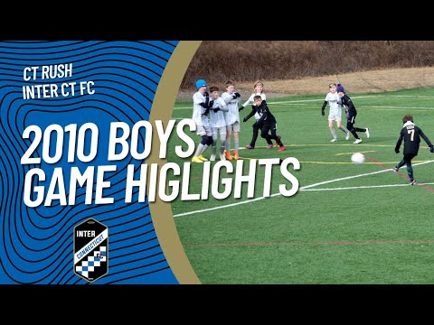 Inter CT FC Game Highlights - 2010 Boys v CT Rush