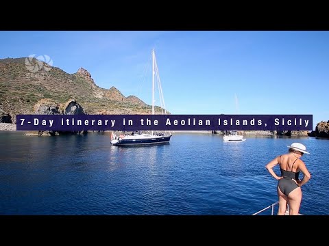 7 Day itinerary in the Aeolian Islands, Sicily 2024 Sea TV #sailing