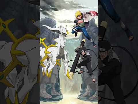 Arceus Vs Naruto Verse #pokemon #naruto #anime