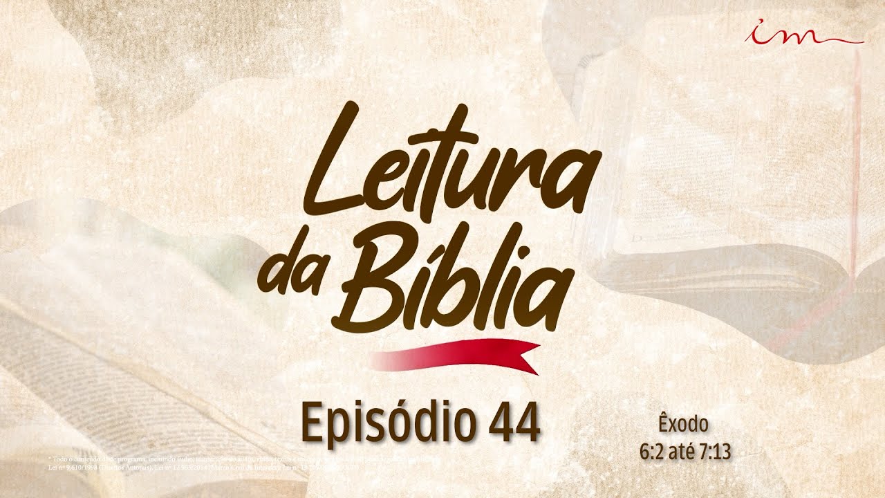 LEITURA DA BÍBLIA - EP.44 - Igreja Cristã Maranata