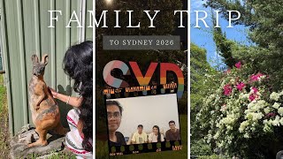 Our family trip from Malaysia to Sydney 2026