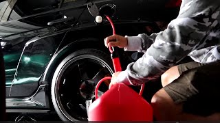 How to siphon gas out of a car!