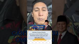 Download lagu Firdaus Oiwobo: replace the minister who likes to dance and omon omon. mp3