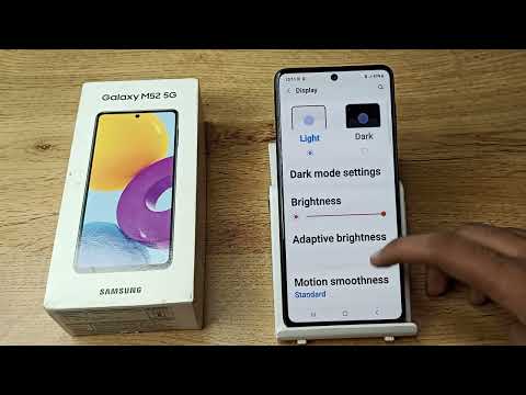 How to on and off Easy Mode in Samsung galaxy M52 5G Phone,Easy Mode setting