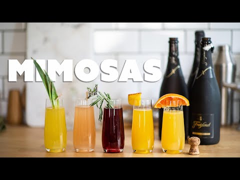 Champagne Cocktail Recipes | MIMOSA MADNESS